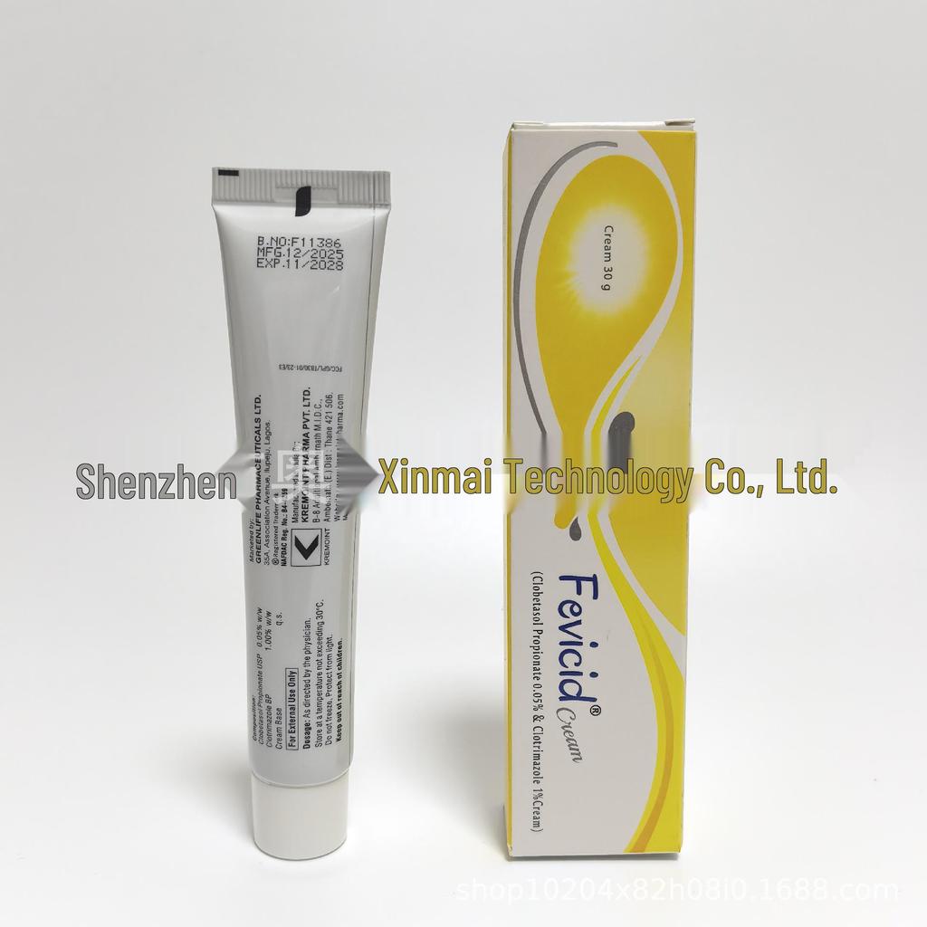 Cross-border Korean Fevicid 30g Face Cream & Essence Eye Mask Set