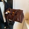 Large Capacity Commuter Tote Bag Women's New Fashion Shoulder Messenger Bag
