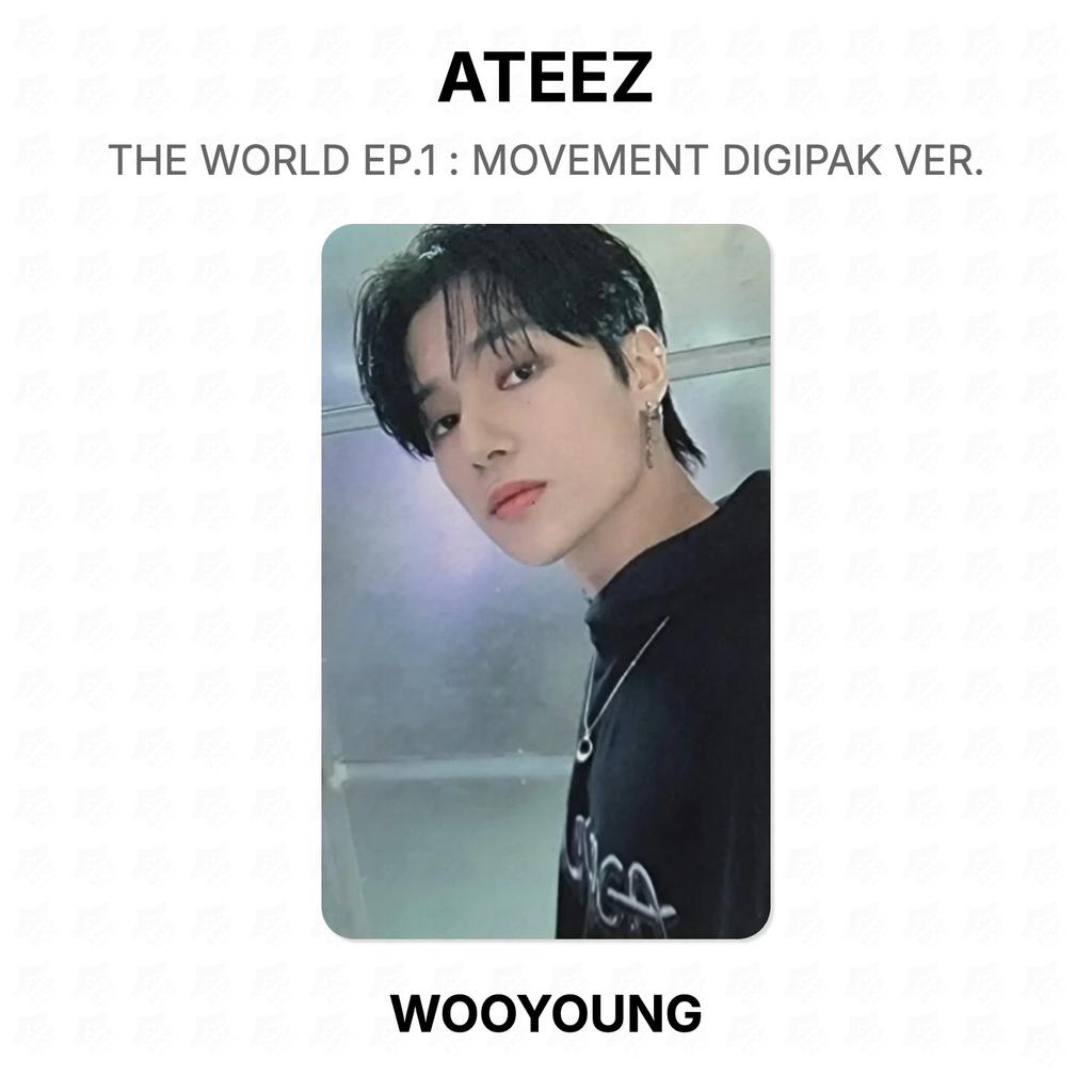 ATEEZ ŚWIAT EP.1 : RUCH DIGIPAK WERSJA. Oficjalna fotokarta