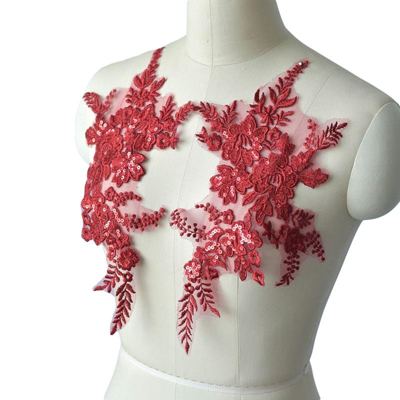 

1 пара, ручная работа, воротник, цветок, тканевая наклейка, пришить нашивки для одежды, шифоновые аппликации, полиэстер