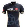 2026 Zwitsers Kortarmig Fietsjersey, Suisse Kleding, MTB Racefiets Sportshirt, Motocross Kleding, Comfortabel Shirt