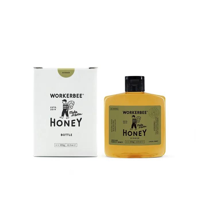[Ginger Honey] Walkerbee Bottle Ginger 355g