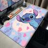 New Cute Wallpaper Stitch Mousepad Kawaii PC Keyboard Mouse Pad Laptop Gaming Accessories XXL Lockeage Non-slip Rubber Desk Mat