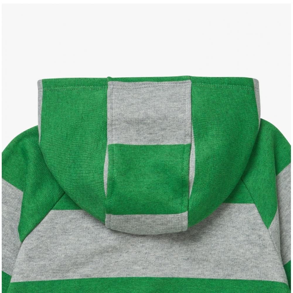 Mini Rodini 2372014375 Randig Zip Hoodie Randig Barn Hoodie Med Dragkedja