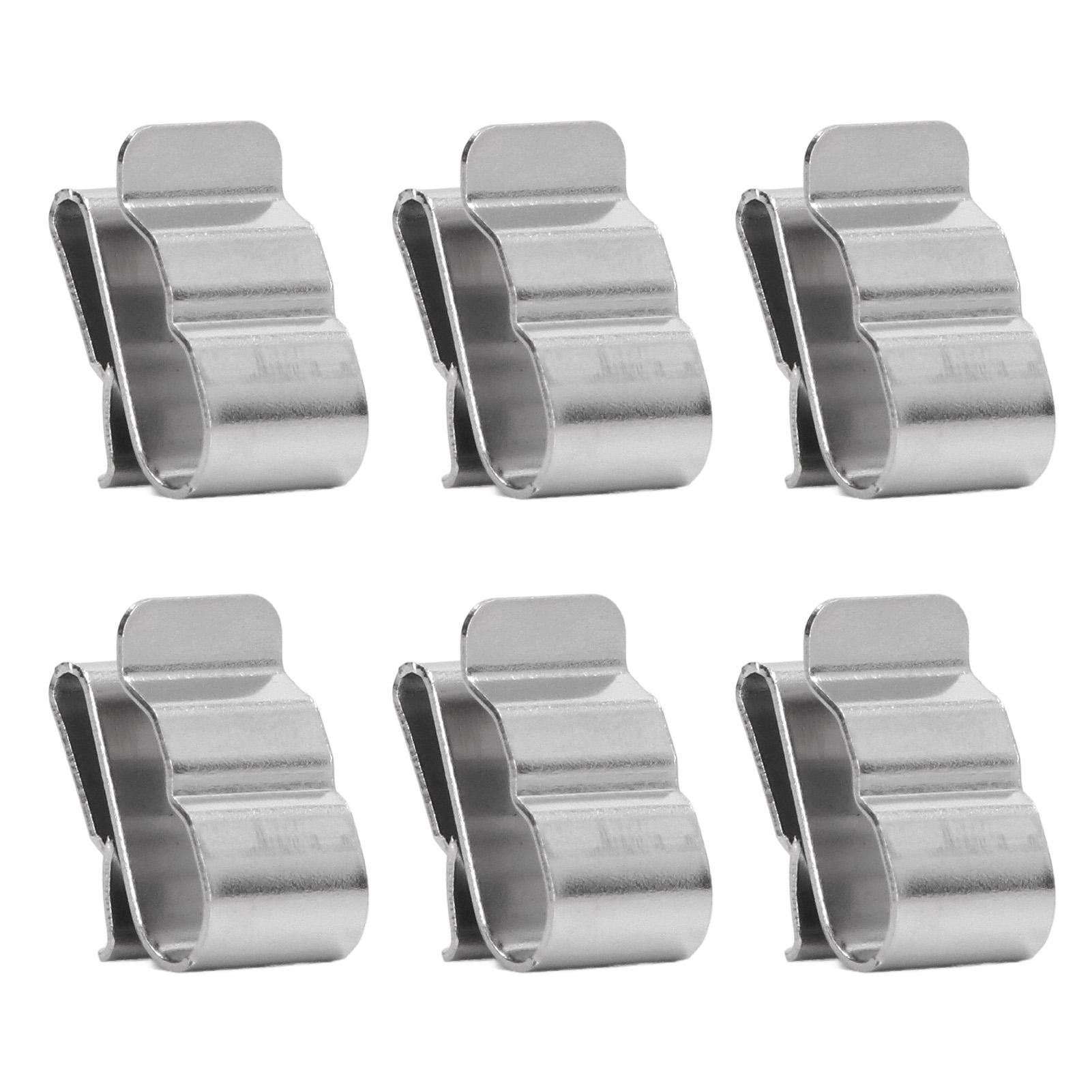 

50 Pcs Solar Panel Cable Clips Stainless Steel Photovoltaic Wire Clip for Home Kayaks Fishing Boats Trailers