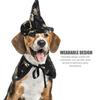 Cosplay Pet Costume Set With Cloak And Hat For Halloween Small Dog 5 Sets Flexible Design For Pet Owners