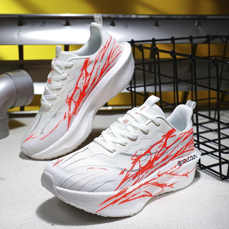 Autumn new heartbeat running shoes shock absorption ultra-light sports shoes lightweight casual jogging shoes 32