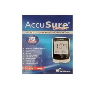 AccuSure Sensor Blood Glucose Monitoring System