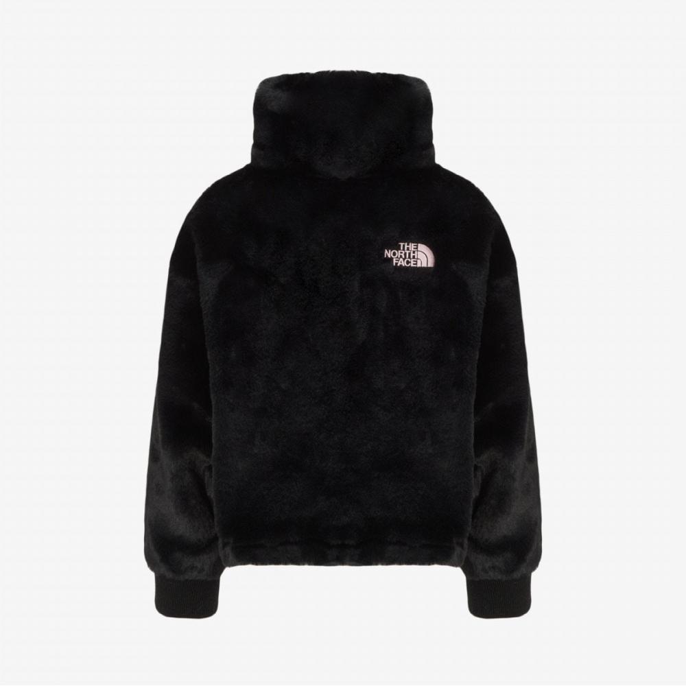 The North Face Kids Girls Puppy Fleece Jacket Black Nj4fr52s