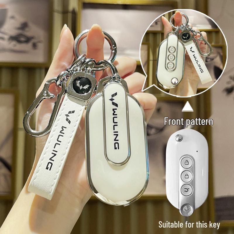 2022 Wuling Hongguang Mini EV Key Case Macaron Buckle for Baojun 730