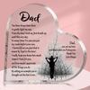 2D Flat Heart Shape Acrylic Desktop Decoration Plaque, Home Decor Plaque Hanging Wall Art Decorative Garden Decoration for Room Door Signs Hanging Squ