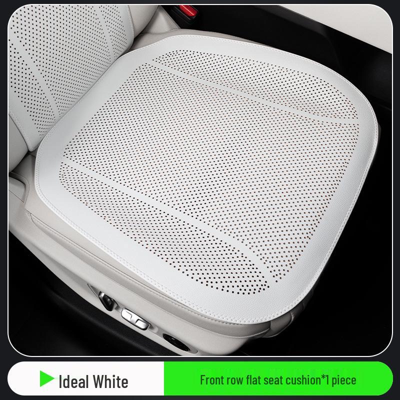 Universal Perforated Breathable Car Seat Cushion for Five-Seat Vehicles - Year-Round Ventilation