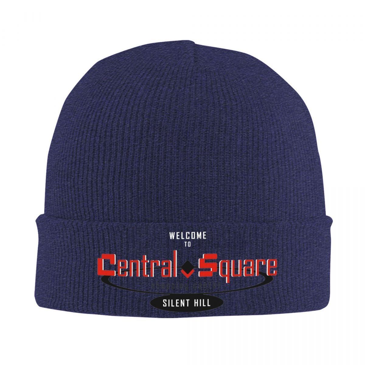 

Silent Hill Bonnet Hats Gaming Gamer Knitting Hat Unisex Adult Cute Warm Beanie Hats Autumn Winter Kpop Pattern Cap