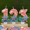 Creative Digital Birthday Candle Cake Party Decoration First Birthday Candle Handmade Diy Ocean Starfish