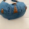 Vintage Large Capacity Denim Bag Women's Shoulder Underarm Bag Commuter Crossbody Bag