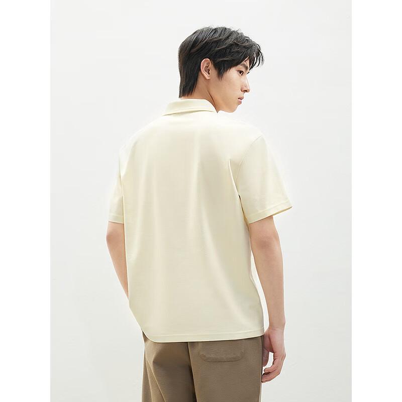GXG Men's Color-Blocked Short Sleeve Polo Shirt