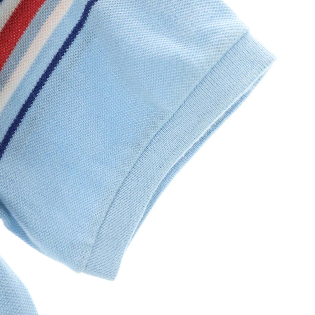 Polo by Ralph Lauren Border Pattern Short sleeve Polo shirt Kanoko fabric Kid's Used