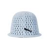VARZAR VZ Long Label Punching Knit Bucket Hat Sky