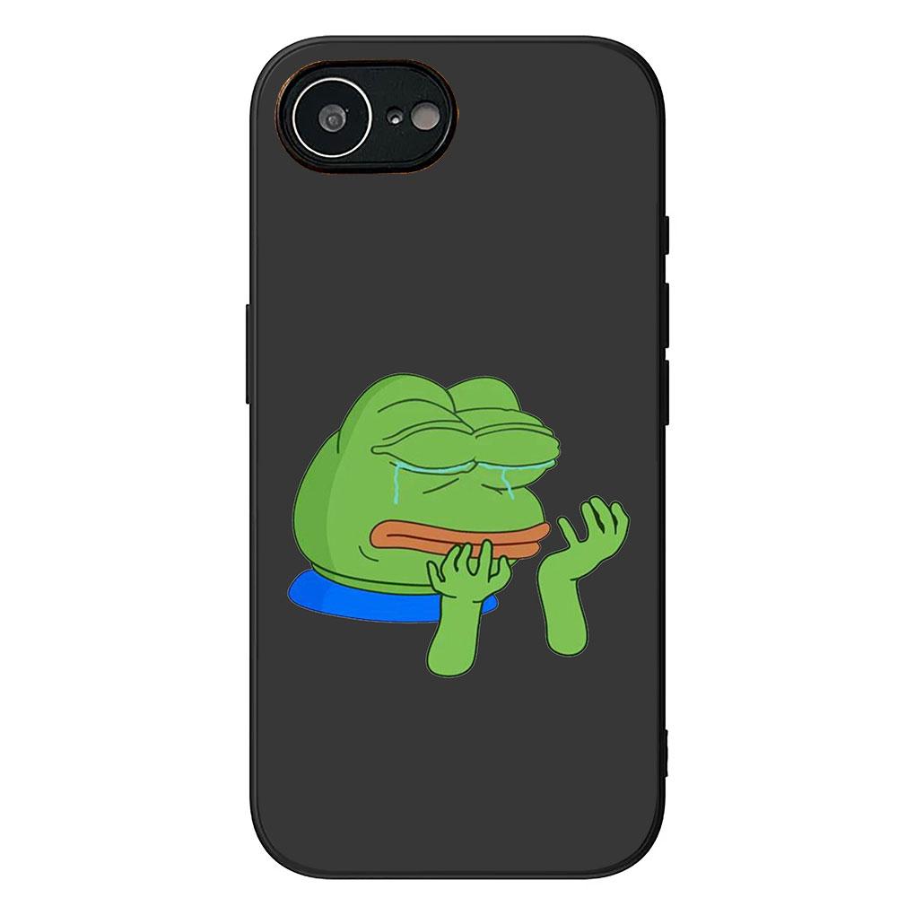 Sad Frog Pepe Funny Cute Phone Cover for Samsung Galaxy A05 A06 A14 A50 A51 A52 A12 A13 A23 A70 A07 A25 A26 M53 A56 Soft Case
