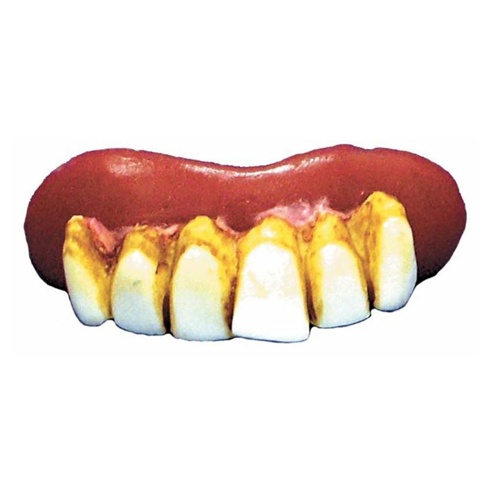 Bristol Novelty Mr Groovy Dentures Fake Teeth With Impression Putty