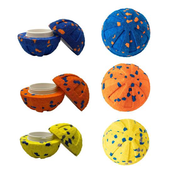 Interactive Dog Ball Toy Electric Vibrating Dog Ball Three Play Modes Textured Smart Bouncing Ball for Medium to Large Dogs Chasing Chewing