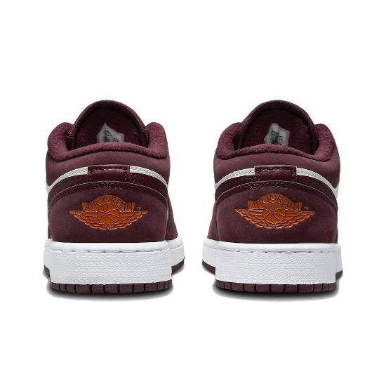 Air Jordan 1 Low GS Night Maroon 553560-068