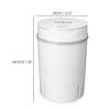 8L Portable Dirty Clothes Turbine Cleaning Laundry Washer Travel Business Mini Washing Machine Mini Ultrasonic Washing Machine