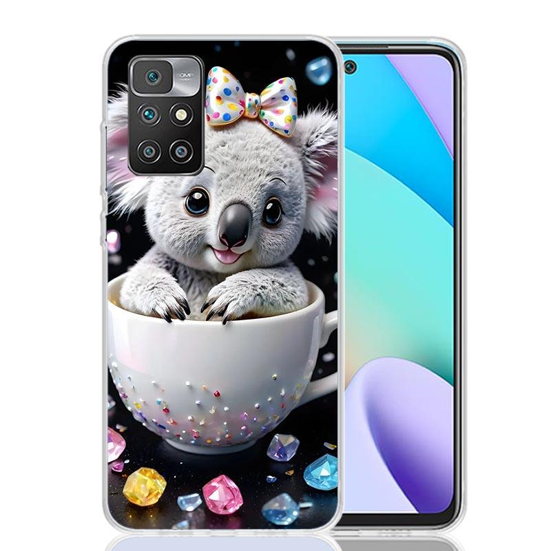 Koala Kawaii Cute Animal For Xiaomi Redmi 13C 13 12C 12 14C Phone Case 10 10A 10C 9 9A 9C 9T 8A 8 7A 7 6A 6 Pro K70 K60 K40 K20