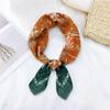 Versatile Cotton Linen Silk Scarf: Spring & Autumn Unisex Small Square Neck & Head Accessory