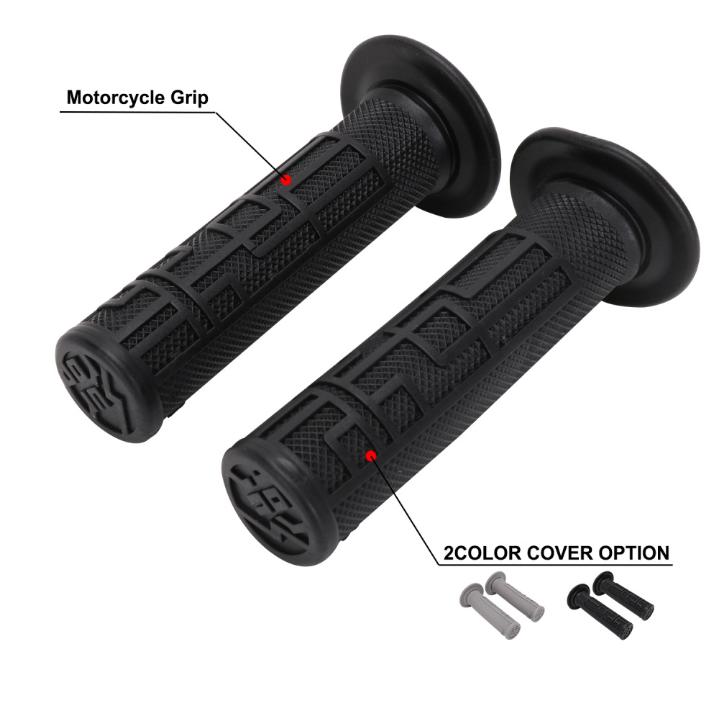 Shock-Absorbing Handlebar Grips for SUR-RON Ultra Bee Light Bee X/S, Anti-Slip Rubber Hand Grips Upgrade