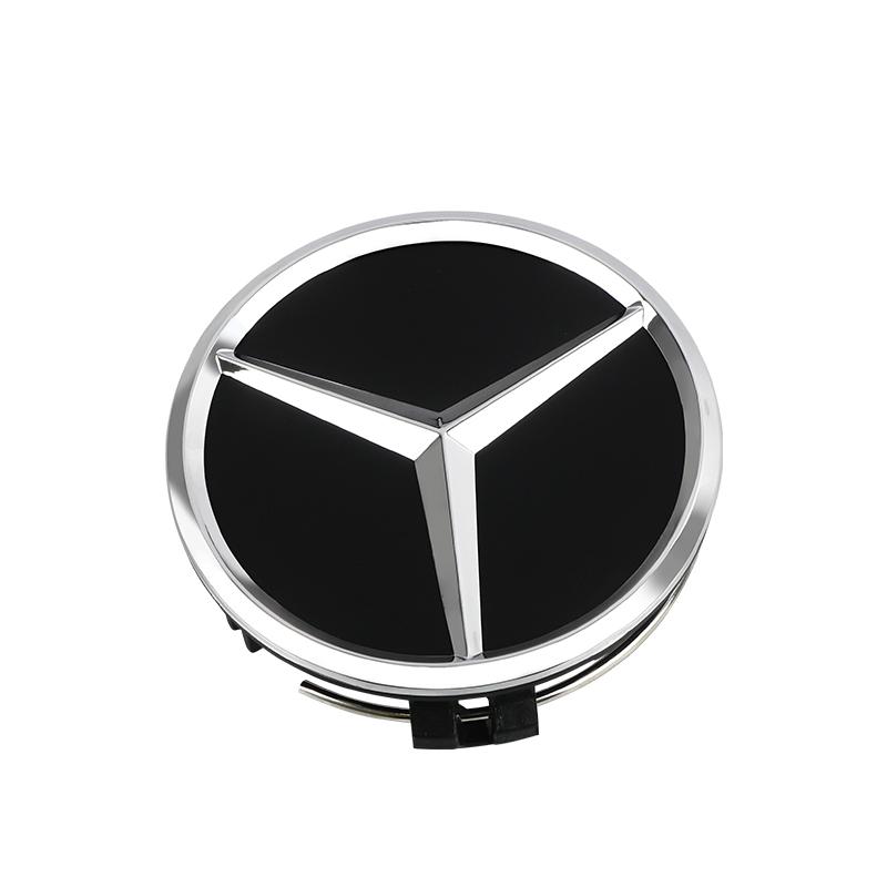 For AMG 4pcs 75MM Car Wheel Center Hub Caps Covers Mercedes Benz GLE GLK SLK CLA CLK W203 W204 W205 W209 W210 W211 accessories QM2