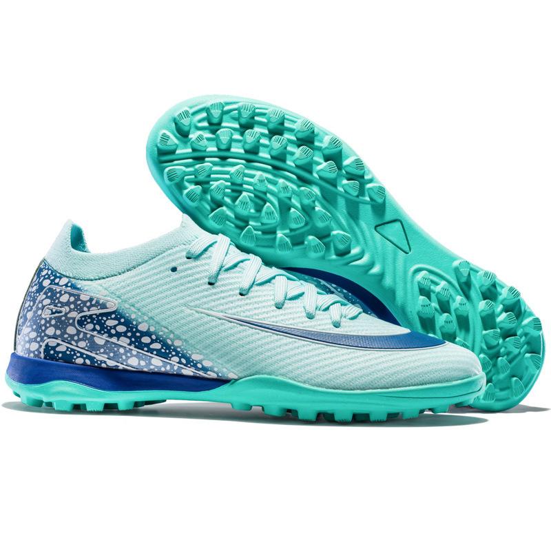 

Football shoes men s and women s low-top TF broken nails artificial turf AG nails leather feet children s youth student training shoes 45