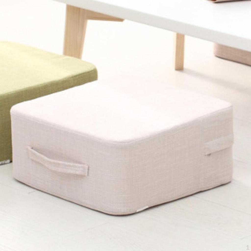 Comfortable Square Seating Cushion 15.75x15.75x7.09inch for Balcony Use