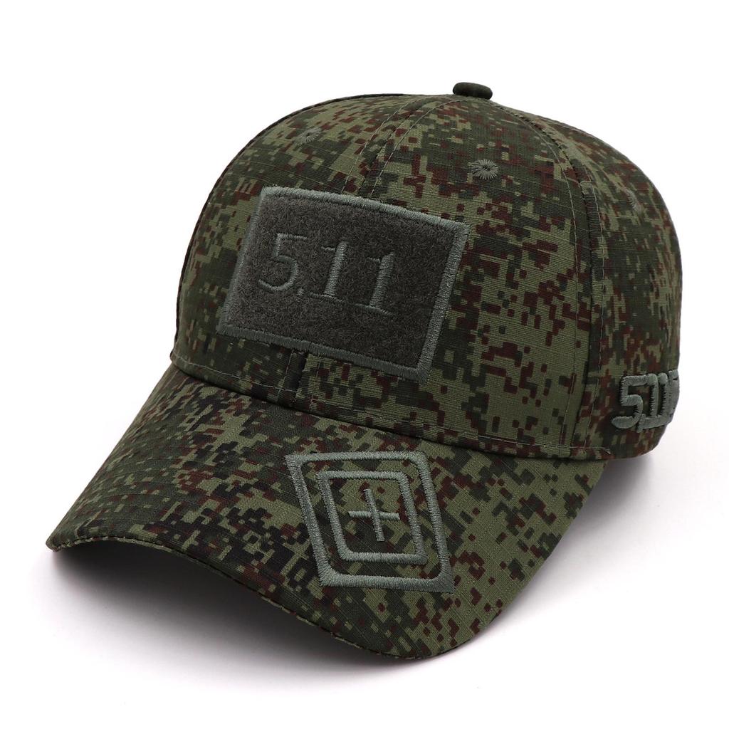 5.11 Velcro Tactical Camouflage Baseball Cap - Military Sports Hat