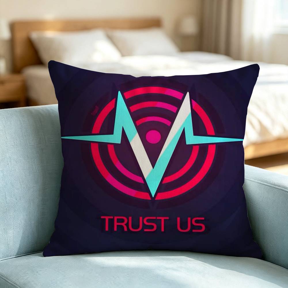 Vaggie Charlie Hazbin Hotel Square Double-Sided printed Pillow Case Bedroom Bedside Pillow Sofa Cushion Cover Gift