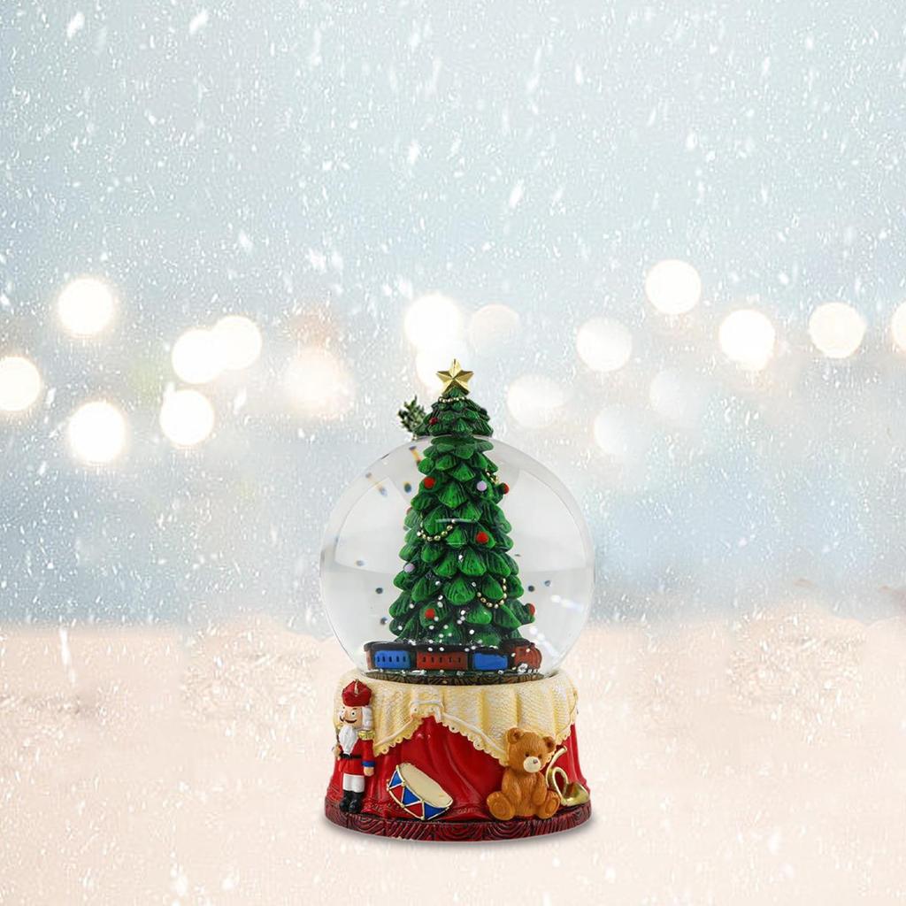Glass Snow Globe Ren Snowflakes Snow Globe for Party Girlfriend Boys Girls