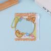 1Pc Cute Cartoon Transparent Candy Bag 58Mm/75Mm Props Badge Storage Display Bag Pendant Protective Shell Card Sleeves Bag