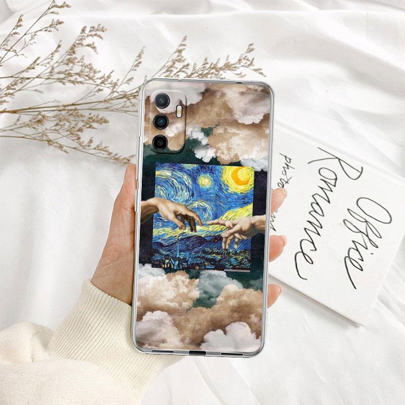 IK31 Fresco Adam Sculpture Angel Case for LG K22 K30 K40 K40S K41 K42 K50 K50S K51 K51S K52 K61 K62 K71 K92 Q60 Q61 V40 V50 V60