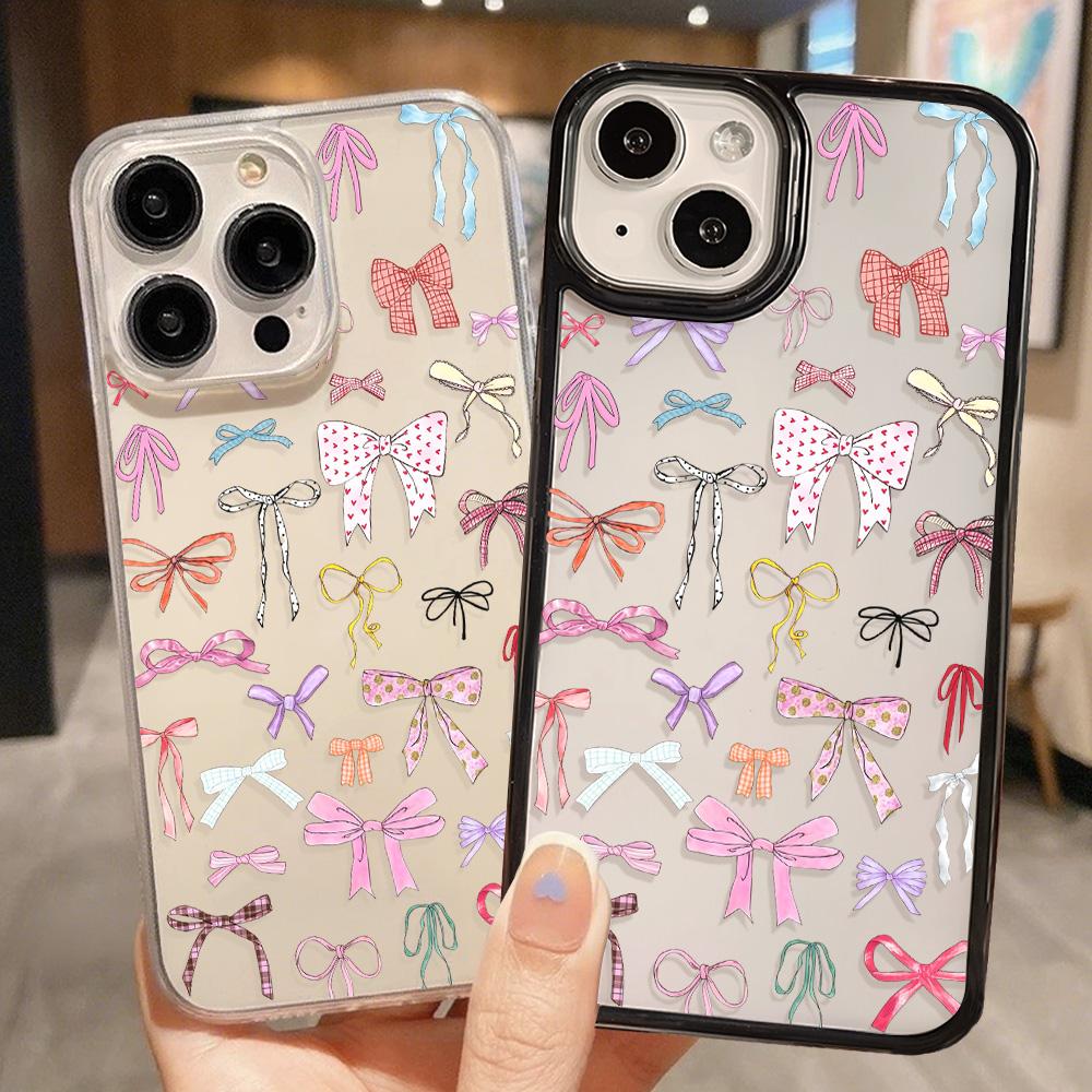 Acrylic Phone Case for iPhone 11 12 13 14 Pro 12 14 16 Pro Max for Samsung A16 A36 A56 S24 FE High-quality Painted Anti-fall Mobile Phone Case
