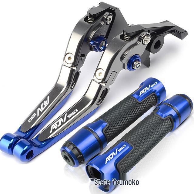 CNC Brake Clutch Levers & Handlebar Grips for ADV150/ADV160 Scooters
