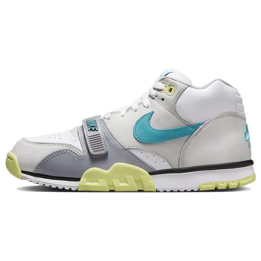 

Nike Air Trainer 1 Citron Men Sneakers Grey White Cement-Grey FQ8828-100 43