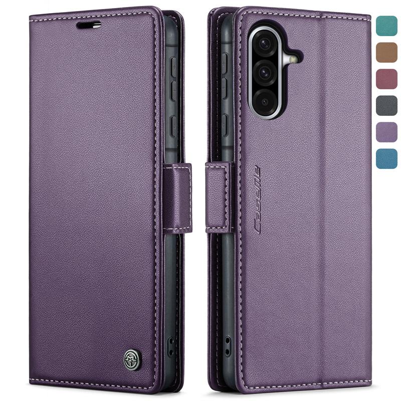 CaseMe Flip Leather Phone Case for Samsung Galaxy A57 5G A37 A17 A07 A56 A36 A26 A16 A55 A35 A25 A15 A54 A34 A24 A14 A73 A53 A13 A52 Wallet Card Cover