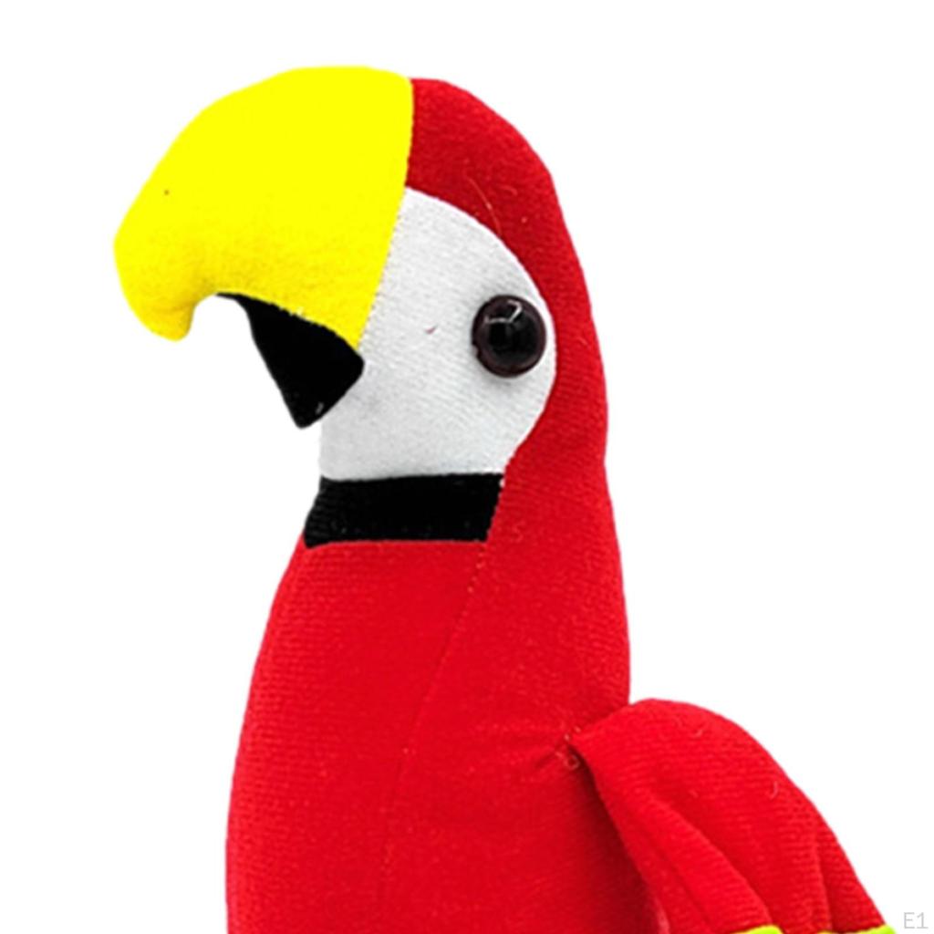 Parrot On Shoulder Halloween Costume for Kids Adults Nightclub Pirate Prop Role Play