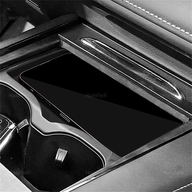 Tapis de chargement sans fil rapide Antidérapant Rangement de voiture Léger Chargeur sans fil pour téléphone Tapis pour Chery OMODA C5 EV 2025-2025