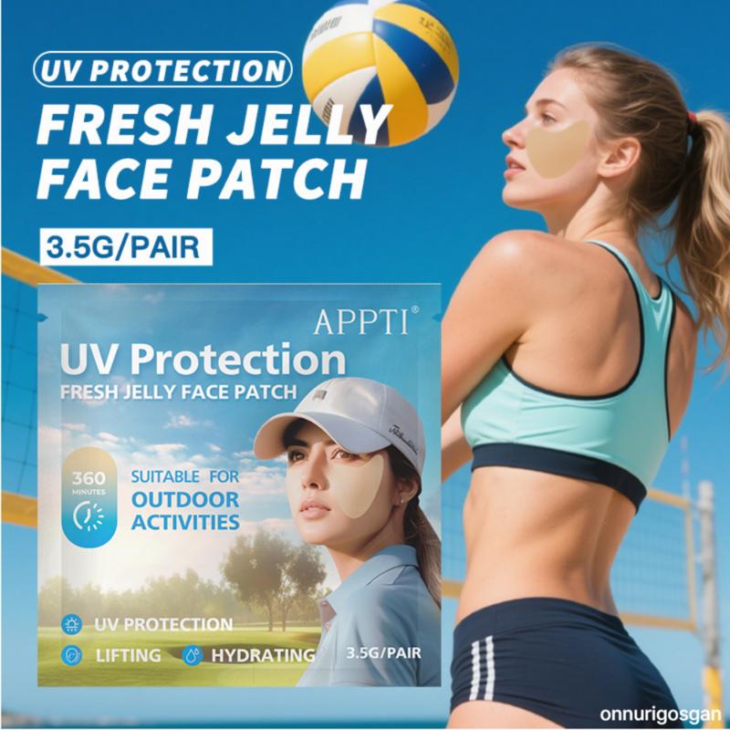 Onnurigosgan Women's Golf Sun Patch 2 Pcs (5 Strips), 2 Boxes, 17.5g