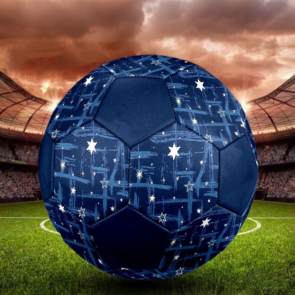 1pc Space Stars Night Sky Durable Soccer Ball/Football, Size 5, Perfect for Training, Entertainment And Competition,Gift yy26060668