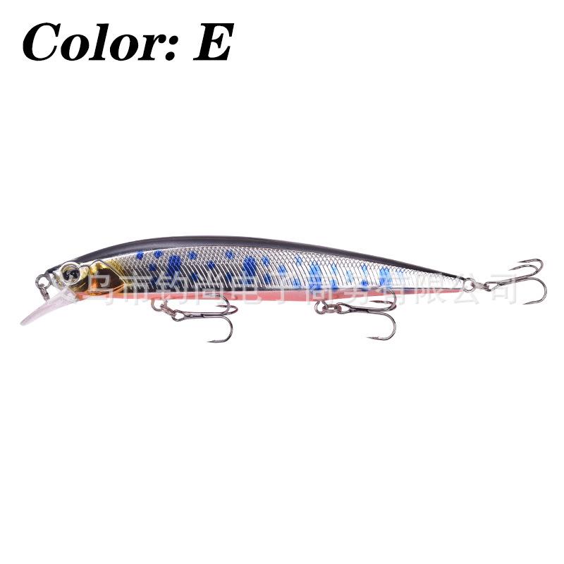 14cm/18.5g Realistic Sliding Weight Minnow Lure for Long Cast Aspius Fishing