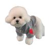 Korean Style Fleece-Lined Sweatshirt for Cats and Dogs: Pomeranian, Bichon, Yorkshire, Maltese
