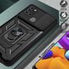 For Samsung Galaxy A21S 6.5 Case Luxury Car Magnetic Ring Armor Phone Cases for Samsung A21S A217F A 21S A21 S  Back Cover