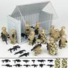 Behälterverpackung H-17 Swat Meigao Kleinteilige Militärpuppe Kinder-Bausatz Bausteinspielzeug